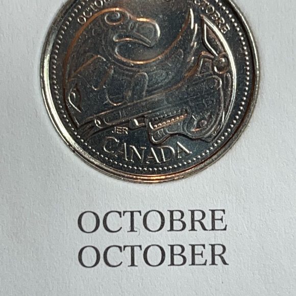 Partial 1999 Canada 25 Cent Coin Collection - Picture 12 of 14